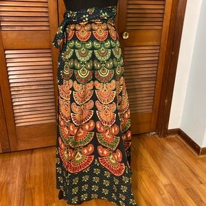 Beautiful free size wrap skirt